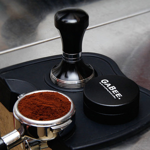 意式咖啡不锈钢压粉器实心压粉锤58mm可调度高度压粉器配套工具